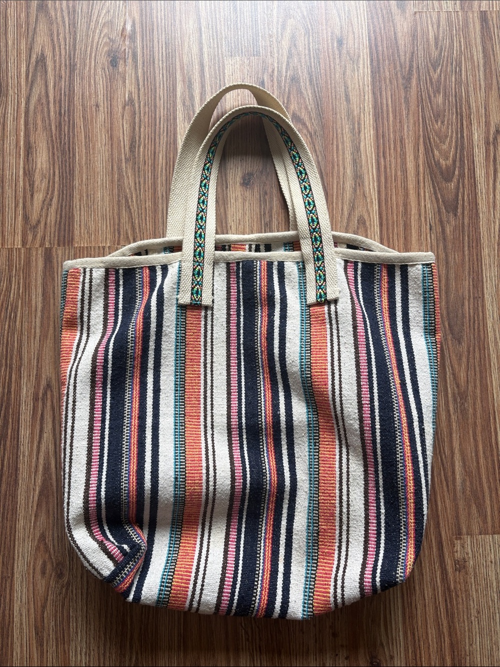 GAP Multi Stripe Market Tote